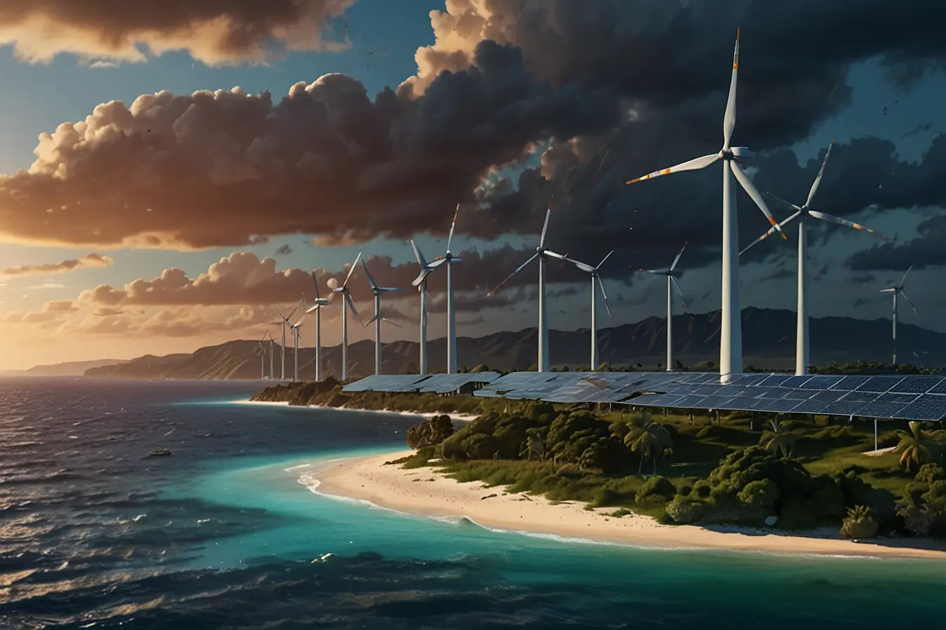 AI-Driven Grid Stabilization for Island Energy Security